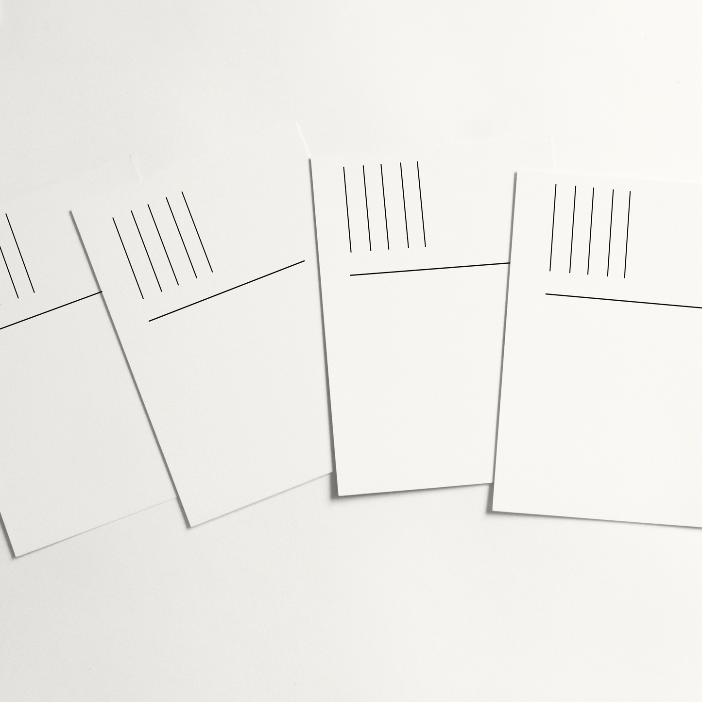 PACK 4 Postales
