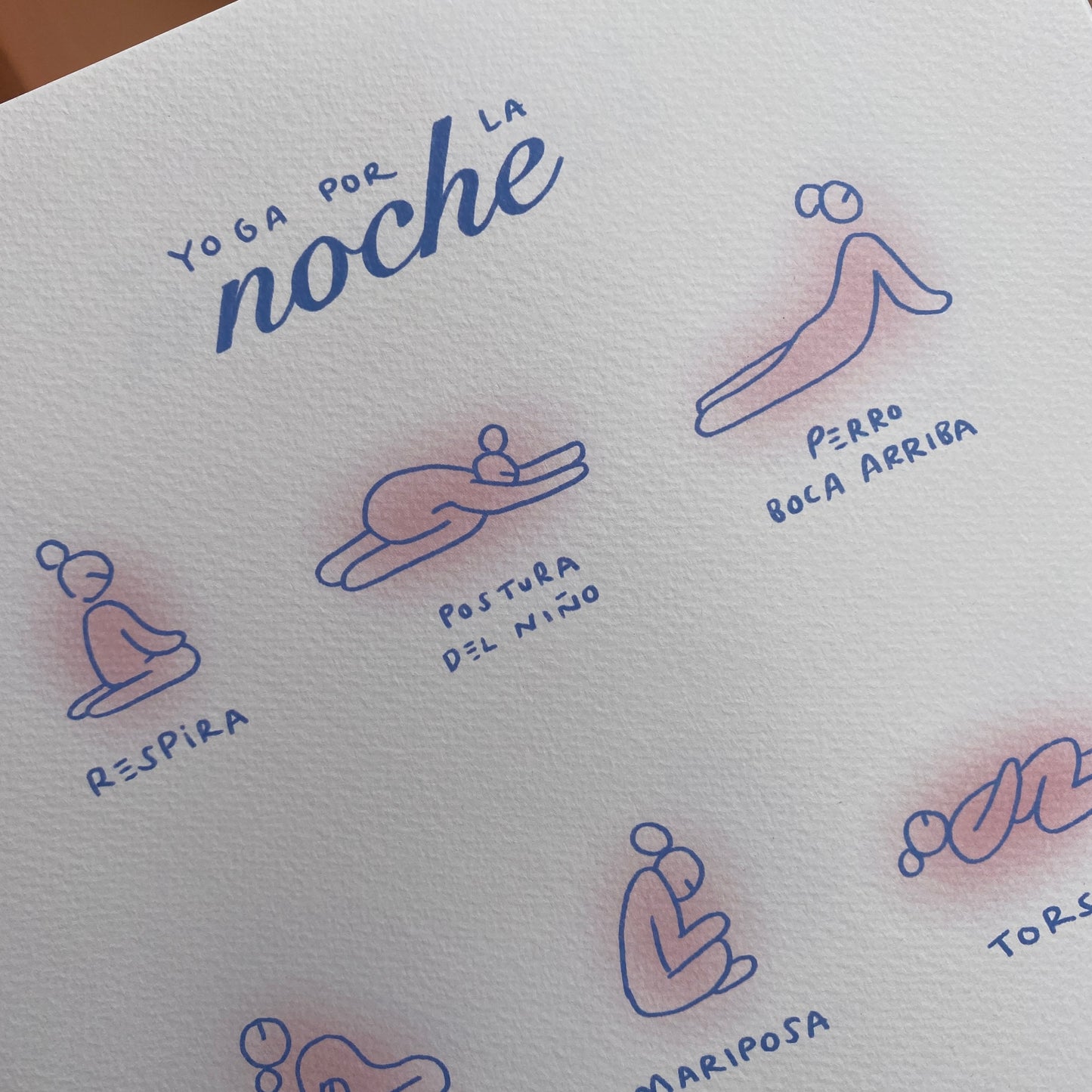 LÁMINA - Yoga de noche